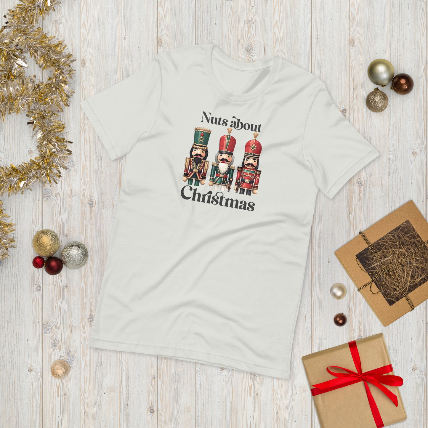 Nuts About Christmas Graphic Tee