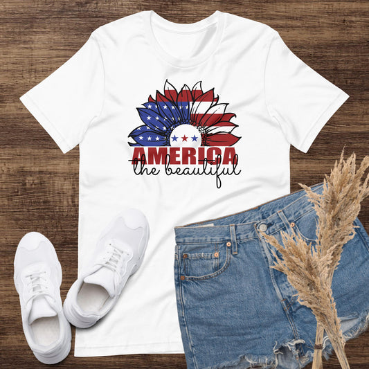 America the Beautiful Graphic Tee