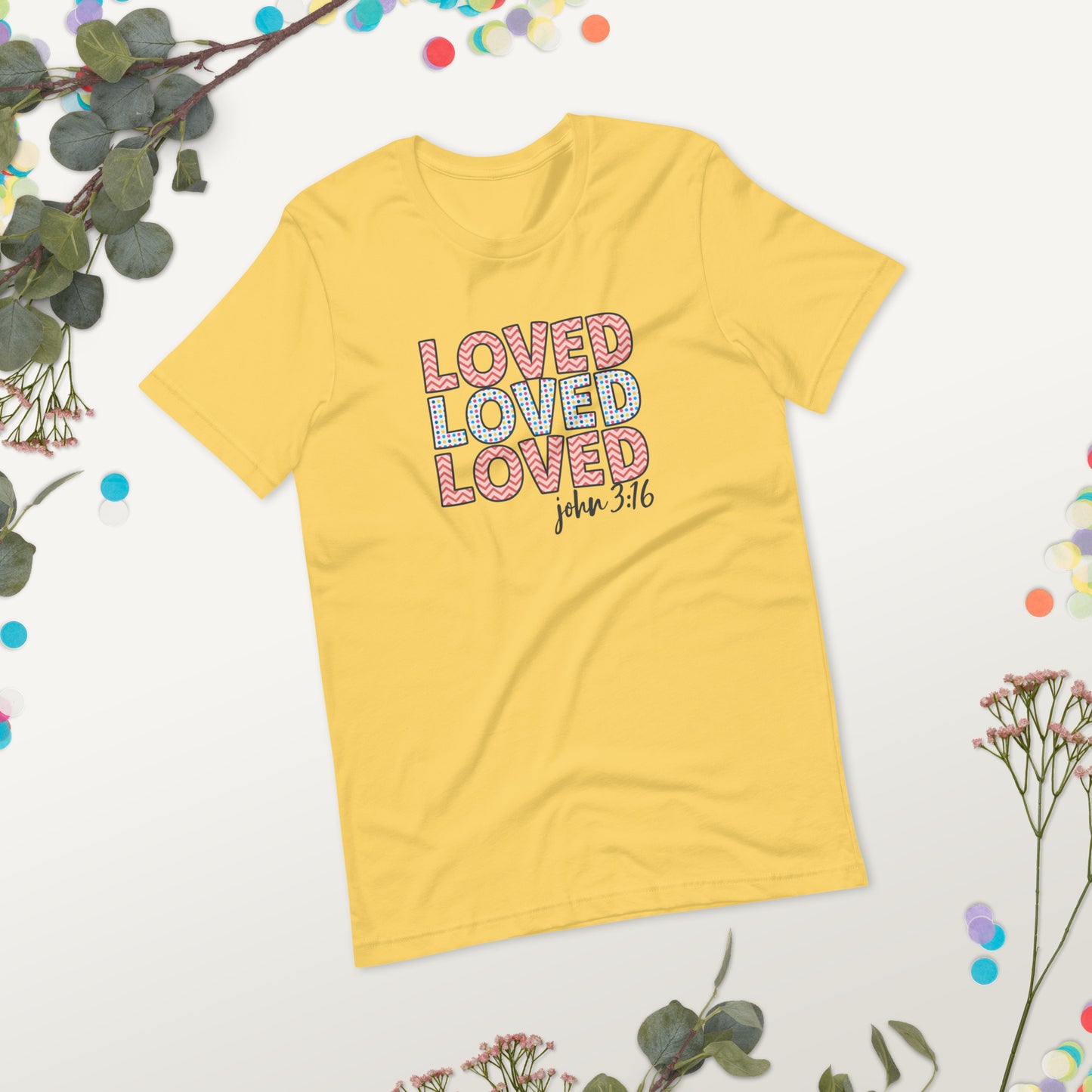 LOVED John 3:16 Graphic Tee